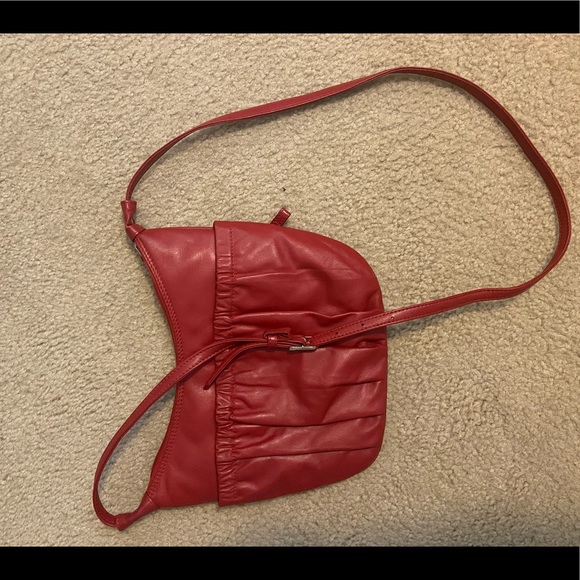 Red Satchel Purse - Picture 2 of 3